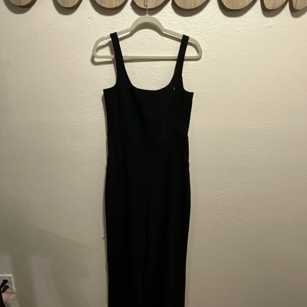 Amanda Uprichard Black Strapless Dress